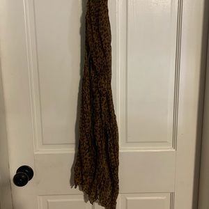 cheetah scarf